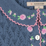 Konges Sløjd - Rosier Cardigan - Ashley Blue