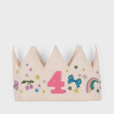 Konges Sløjd - Birthday Crown Glitter - Rainbow