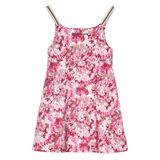 Palm Angel - Tie Dye Track Slip Dress - Fuschia