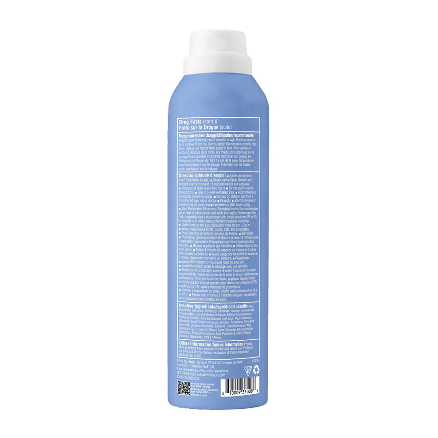 Think - Sport Clear Zinc Sunscreen Spray - SPF 50