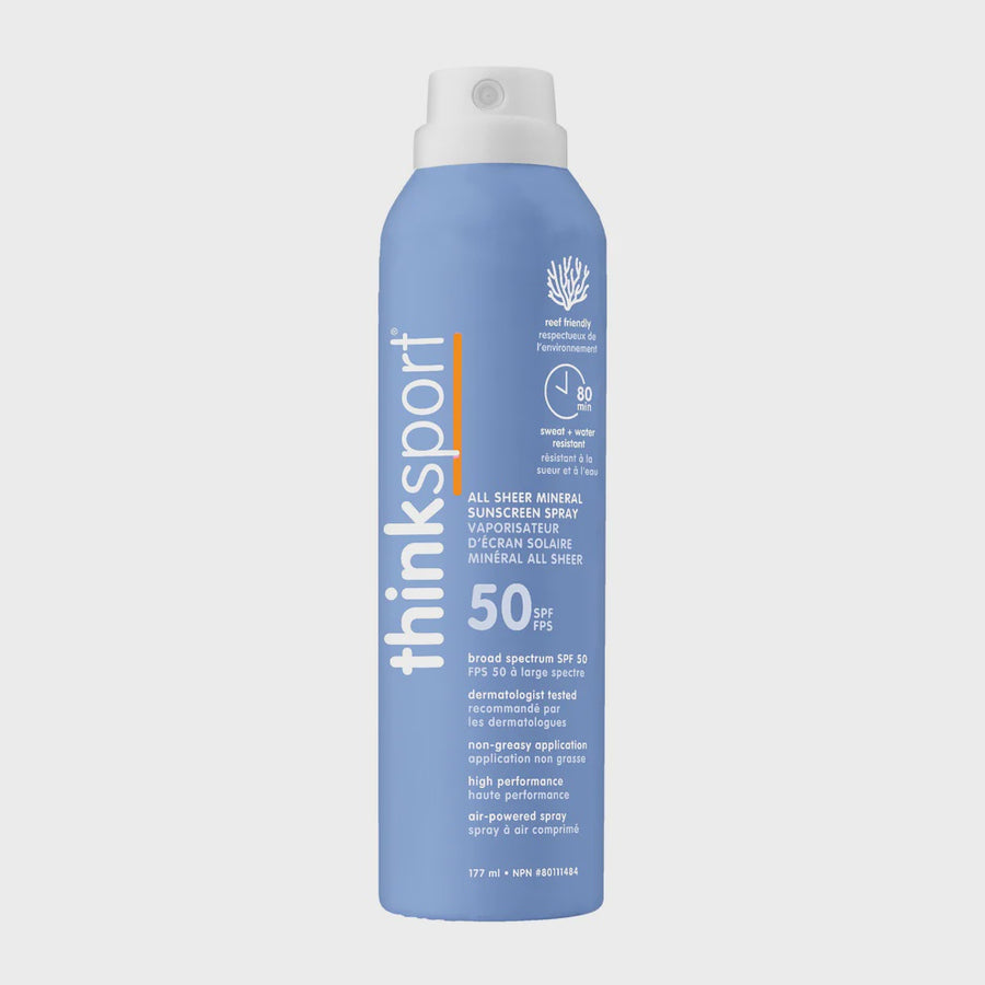 Think - Sport Clear Zinc Sunscreen Spray - SPF 50