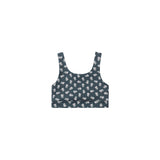 Rylee & Cru - Swift Sports Bra Blue Blooms