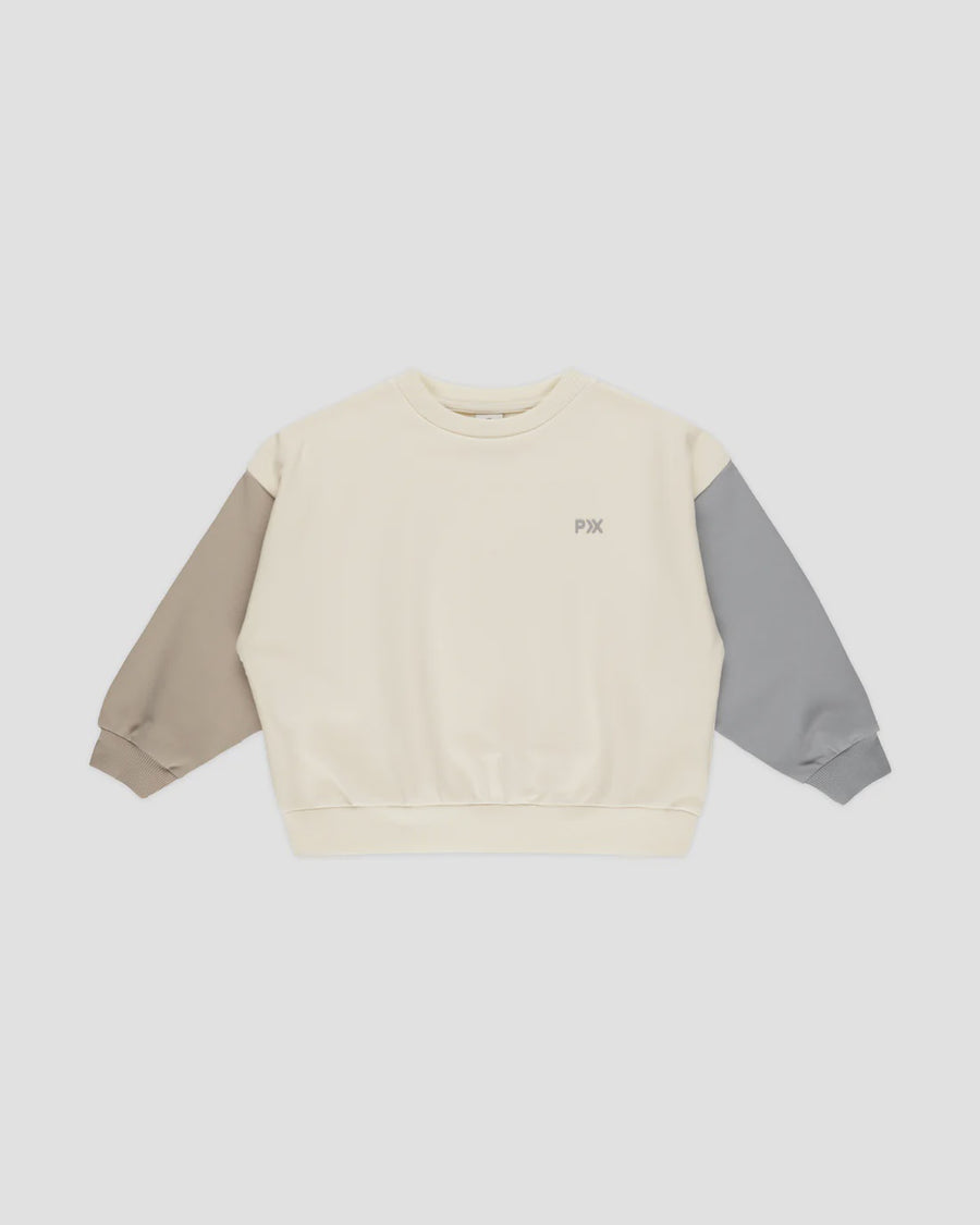 Rylee & Cru - Relaxed Sweatshirt - Colour Block