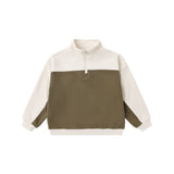 Rylee & Cru - Quarter Zip Crew Olive