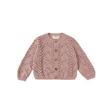 Quincy Mae - Knit Cardigan Mauve