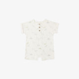 Quincy Mae - Short Sleeve One-Piece Dinosaur
