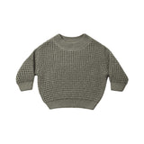 Quincy Mae - Chunky Knit Sweater Spruce