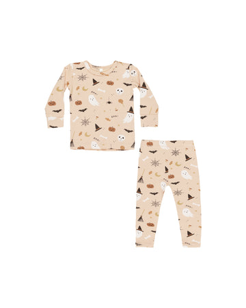 Quincy Mae - Bamboo Pajama Set - Halloween