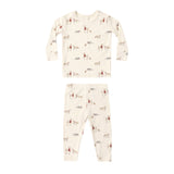 Quincy Mae - Bamboo Pajama Set Forest Friends