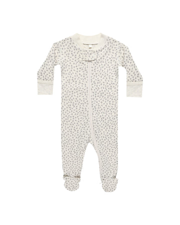 Quincy Mae - Zip Long Sleeve Sleeper Footie - Scatter