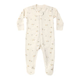 Quincy Mae - Zip Long Sleeve Sleeper Footie Pears