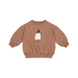 Quincy Mae - Relaxed Fleece Sweatshirt - Boo