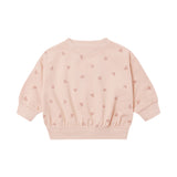 Quincy Mae - Relaxed Sweatshirt Hearts