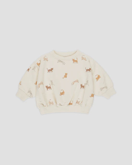 Quincy Mae - Relaxed Sweatshirt - Cats