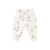 Quincy Mae - Relaxed Fleece Sweatpant Blue Daisy