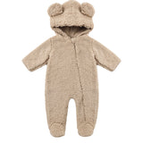 Quincy Mae - Bear Jumpsuit Latte
