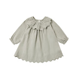 Quincy Mae - Long Sleeve Isla Dress Laurel
