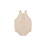 Quincy Mae - Annie Knit Romper Ecru