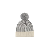 Quincy Mae - Beanie Midnight Stripe