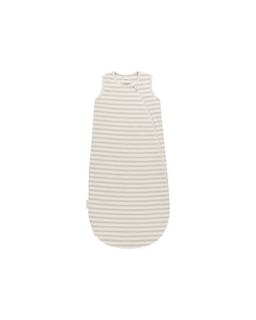 Quincy Mae - Jersey Sleep Bag - Grey Stripe