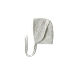 Quincy Mae - Bunny Bonnet Sage Gingham
