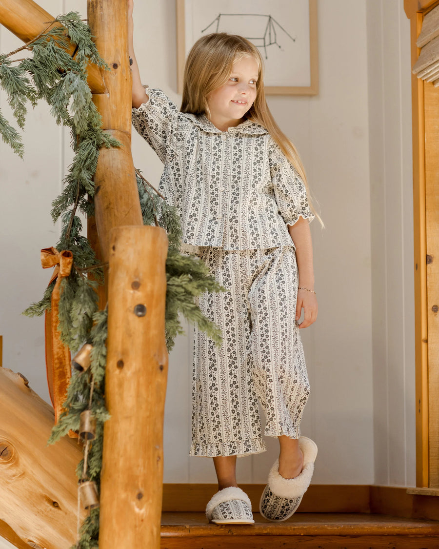 Rylee & Cru - Ruffle Pajamas - Vines