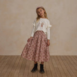 Rylee & Cru - Ruffle Long Sleeve Tee - Mouse