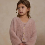 Rylee & Cru - Fuzzy Cardigan - Blush