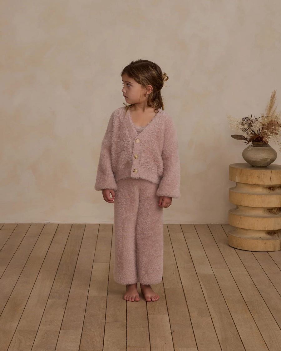 Rylee & Cru - Fuzzy Knit Set - Blush