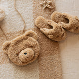 Rylee & Cru - Bear Slippers - Gold