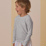 Rylee & Cru - Long Sleeve Rash Guard - Light Blue