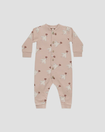 Rylee & Cru - Button Down Jumpsuit - Doves