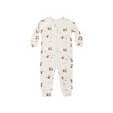 Rylee & Cru - Organic Long John Pajamas Gnome Village