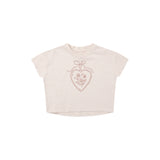 Rylee & Cru - Boxy Tee Heart Locket