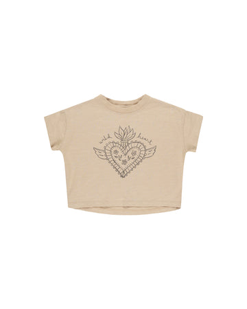 Rylee & Cru - Boxy Tee - Wild Heart