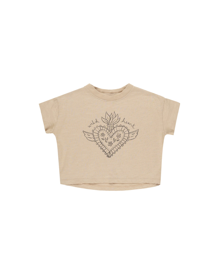 Rylee & Cru - Boxy Tee - Wild Heart