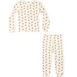 Rylee & Cru - Organic Long Sleeve Pajama Set Gingerbread
