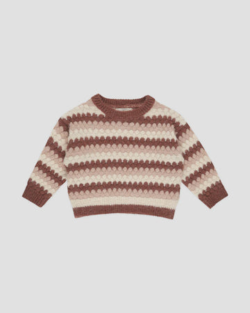 Rylee & Cru - Aspen Sweater - Rose Stripe