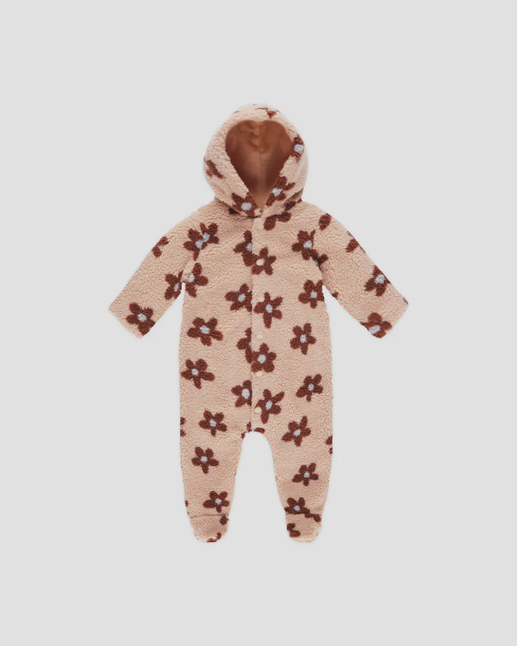 Rylee & Cru - Fleece Jumpsuit - Pink Daisy