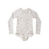 Rylee & Cru - Rashguard One-Piece Bloom