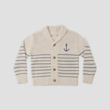 Rylee & Cru - Shawl Cardigan Natural & Marine