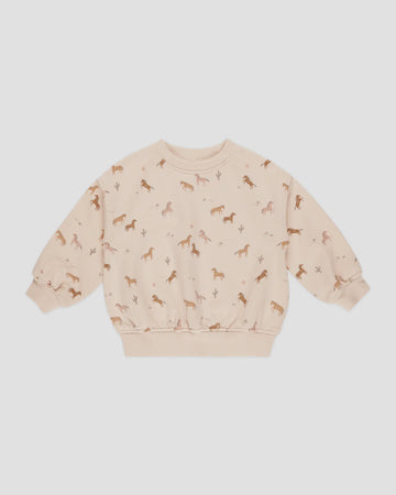 Rylee & Cru - Relaxed Sweatshirt - Horses