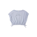 Rylee & Cru - Cropped Cinch Tee Hello Sunshine SKU: