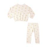 Rylee & Cru - Spongey Knit Set Yellow Daisy