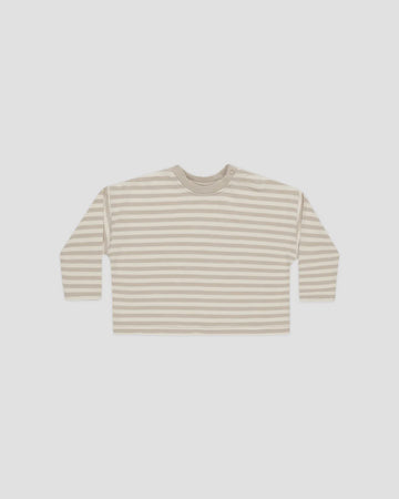 Rylee & Cru - Camden Long Sleeve Tee - Pebble Stripe