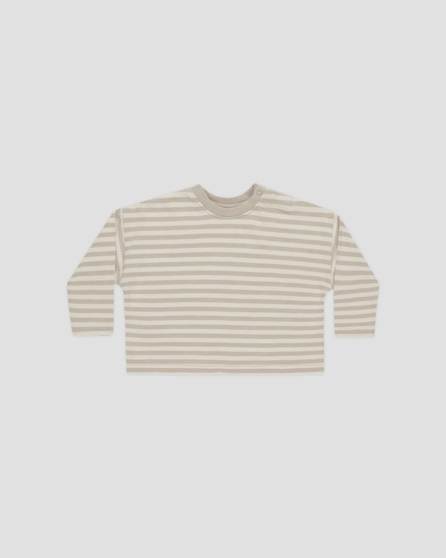 Rylee & Cru - Camden Long Sleeve Tee - Pebble Stripe