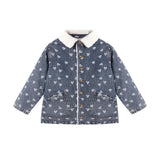 Rylee & Cru - Long Chore Coat Heart Ditsy