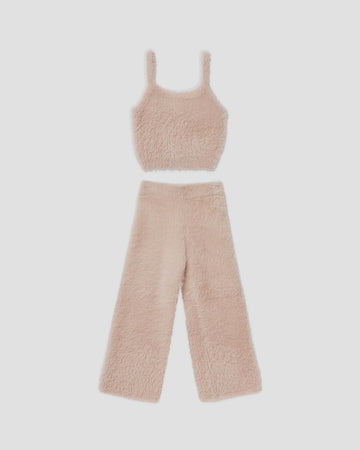 Rylee & Cru - Fuzzy Knit Set - Blush