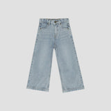 Rylee & Cru - Straight Leg Pant - Light Wash Denim