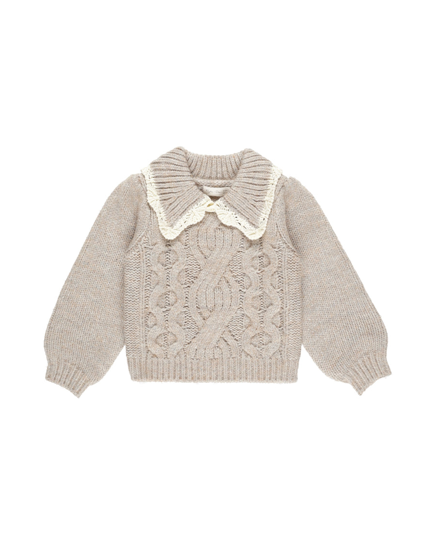 Rylee & Cru - Alice Sweater - Heathered Sand